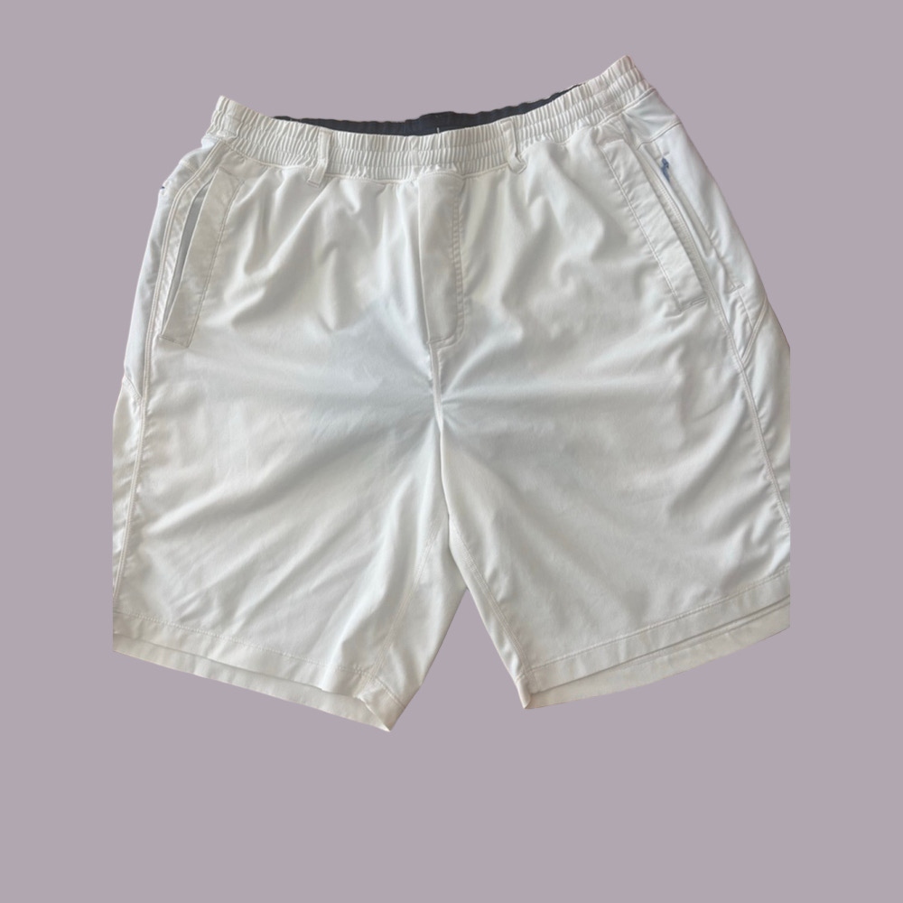 Men's BirdDogs Athletic Shorts XL White Navy - Picture 5 of 5